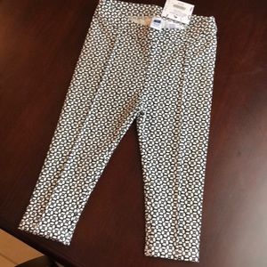 NWT Janie & Jack Bloom Ponte Pant 12-18 months